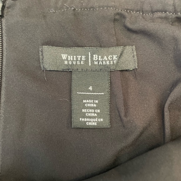 White House Black Market Officecore Career Chic Business Black Skirt Studded - Picture 6 of 9